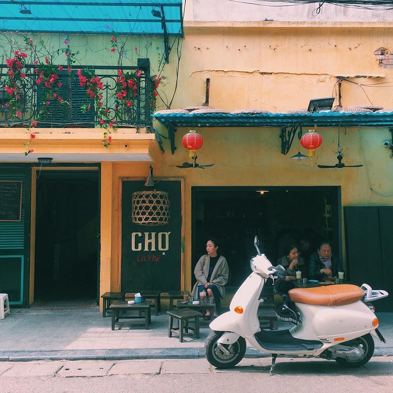 Thiết kế quán cafe bình dân