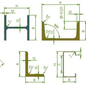 Bảng tra trọng lượng thép hình, các loại H, U, I, L V tiêu chuẩn 2023